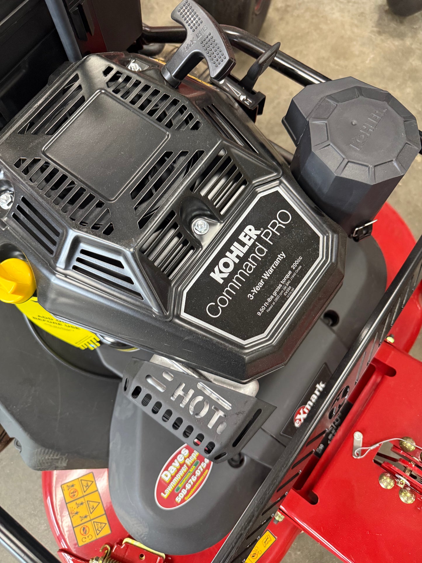 Exmark Commercial 30 X-Series Self Propelled 30" Mower with Kohler ECV200 Engine & Pivo ting Front Wheels  Dave’s Lawnmower Swansea MA