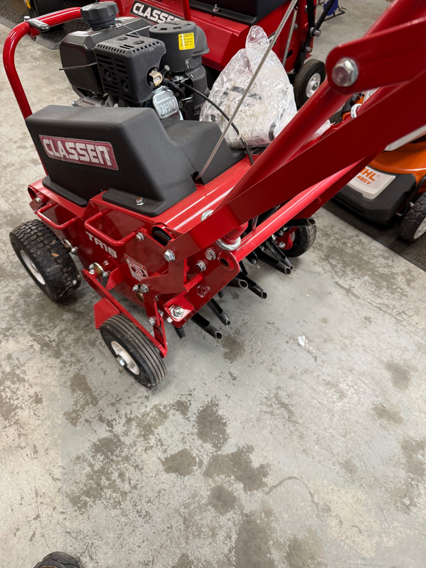 Classen TA18AK 18" Walk-Behind Core Aerator | Commercial Lawn Aerator LEFT OVER CLEARENCE
