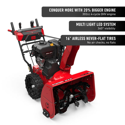30 in. (76 cm) Power Max® HD Two-Stage Gas Snow Blower