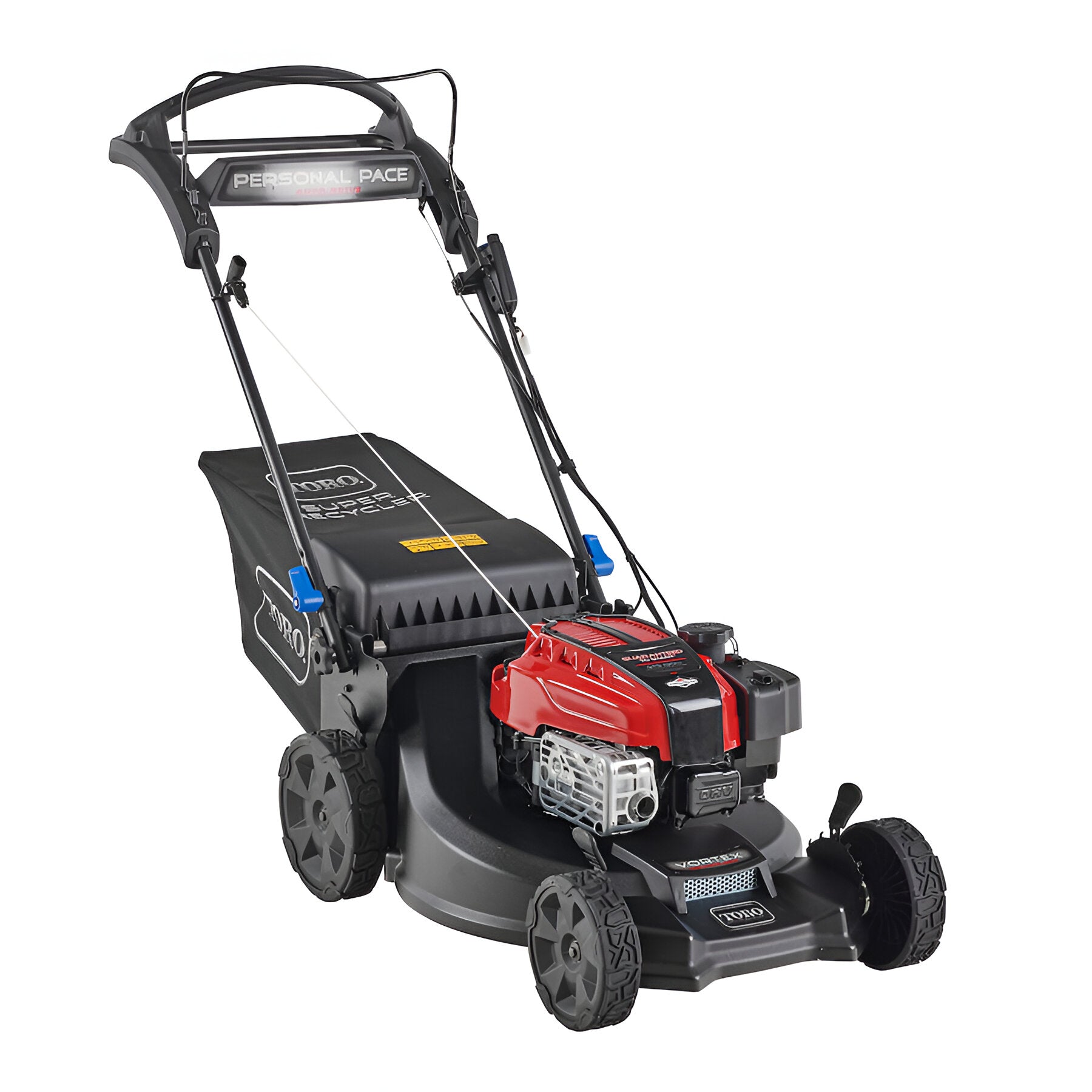 Toro 21" Super Recycler Electric Start w/Personal Pace & SmartStow Gas Lawn Mower - Thumbnail 4