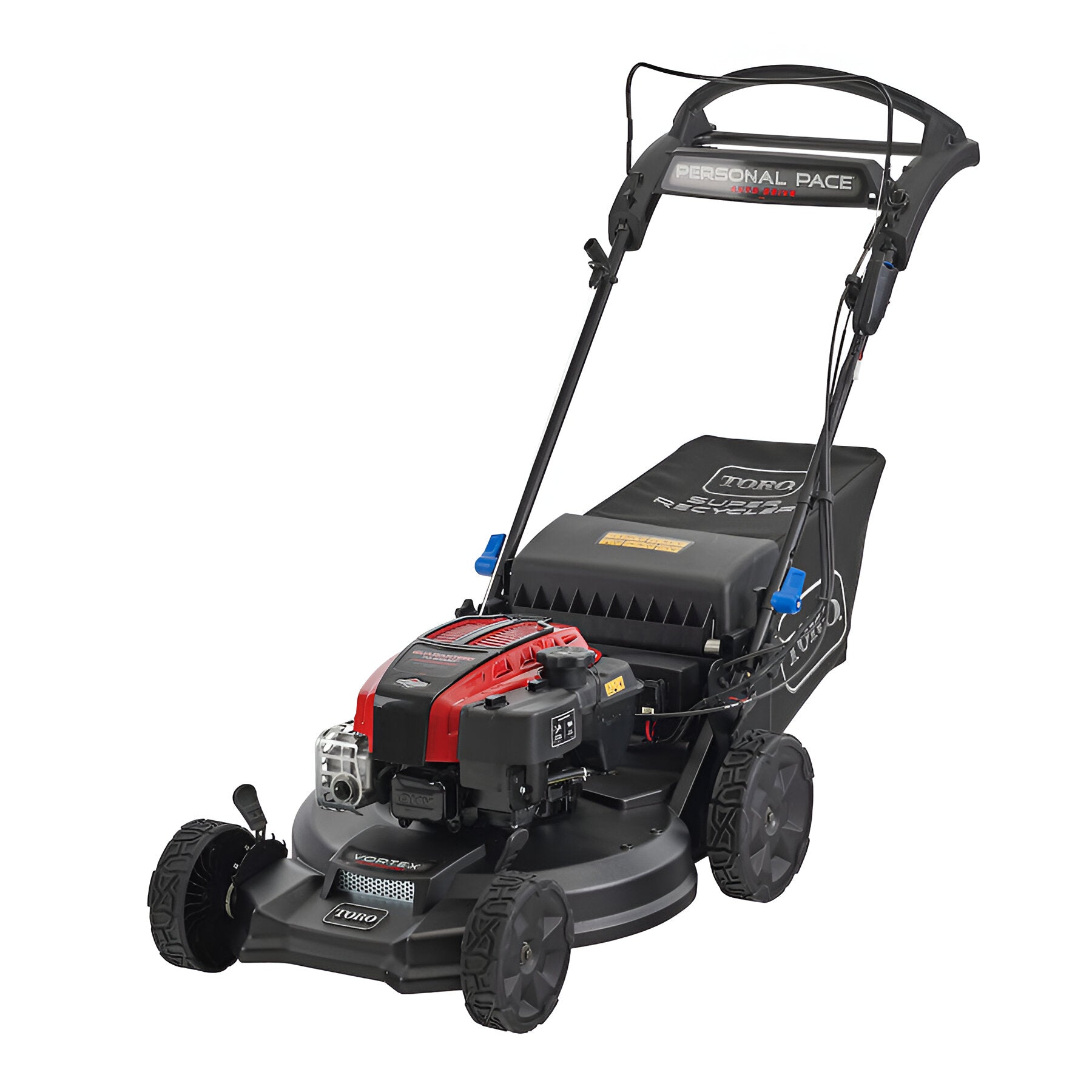 Toro 21" Super Recycler Electric Start w/Personal Pace & SmartStow Gas Lawn Mower - Thumbnail 3
